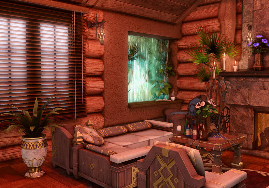 "Cabin in the Forest" - Goblet W.25 P. 53 Room 2