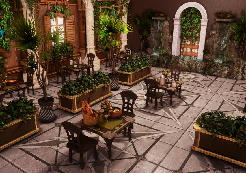 Mateus FC Main Area - "Hideaway Cafe" Goblet W.25 P. 53