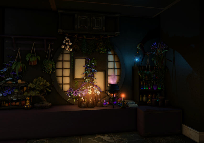 Odtsetseg's Apt "House of the Voodoo" - Shirogane W.24 Apt 74 Kobai Gotem Subdivision Aether